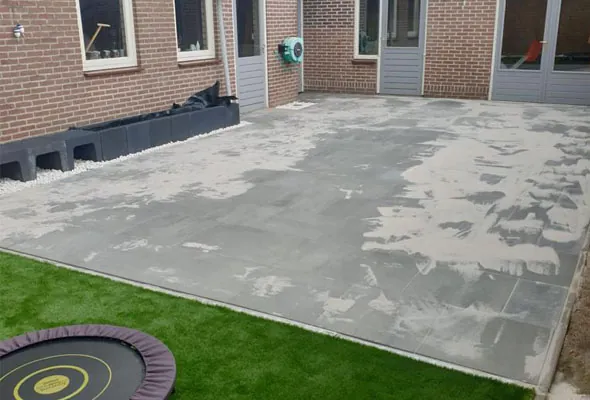 Afgerond buitenproject